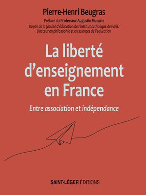 cover image of La liberté d'enseignement en France